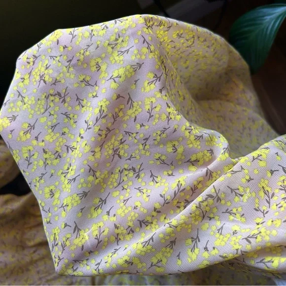 Sheer Cottage Floral Maxi Dress - Picture 8 of 8